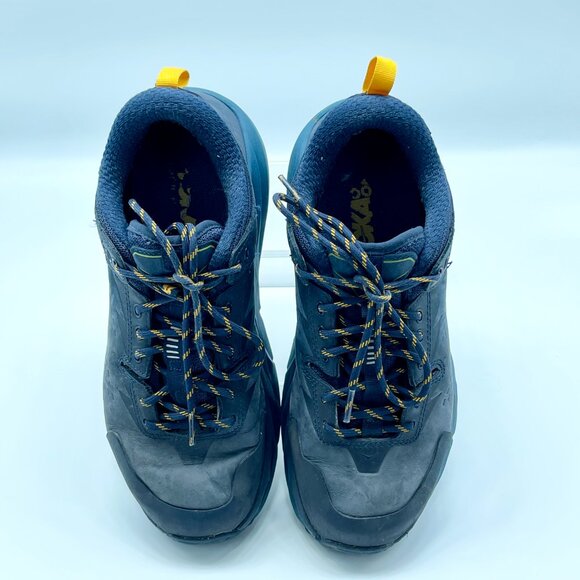 Hoka Kaha Low GTX  Women's Hiking Shoes - Blue - Size 7.5 - Picture 9 of 12
